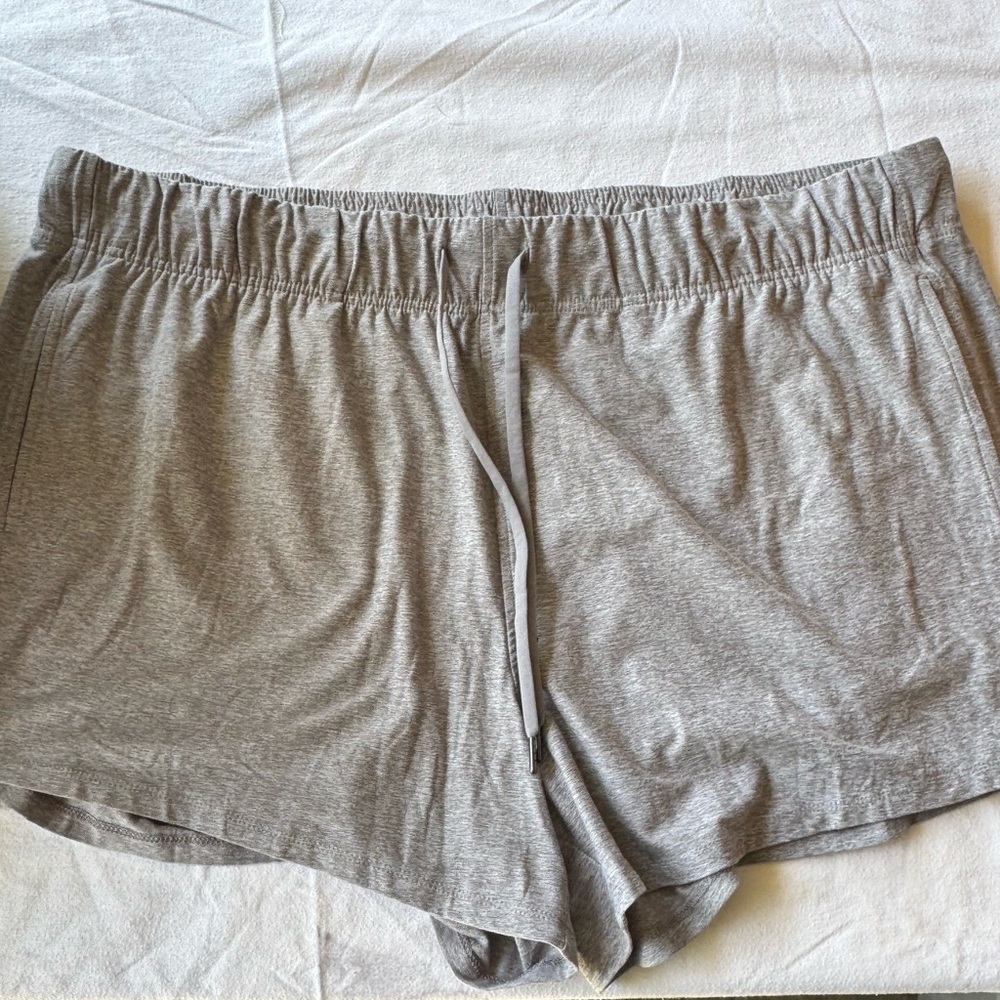 Athletic Works Women's Plus Size Grey Athletic Shorts